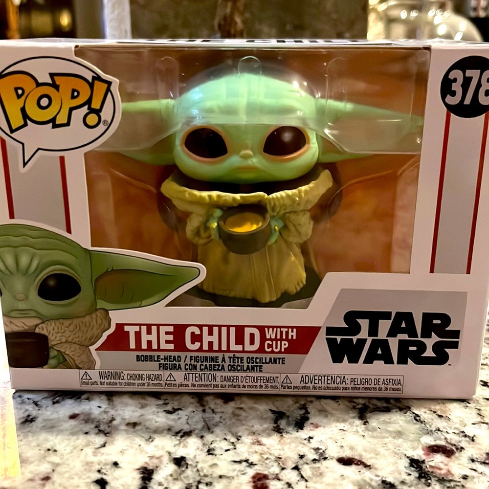 Star Wars The Child With Cup 2020 Funko Pop! Selling fast!